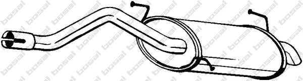 Глушитель KLOKKERHOLM 4VU1 V 154-191 1440730712