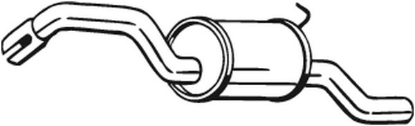 Глушитель KLOKKERHOLM 154-471 1440730727 3Q 210G