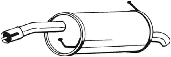 Глушитель KLOKKERHOLM 154-483 AWL RGU 1425001100