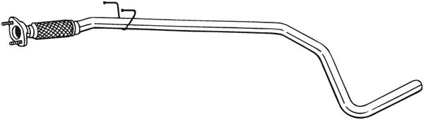 Выхлопная труба глушителя KLOKKERHOLM 945-379 9M4 OM 1440730111 изображение 0