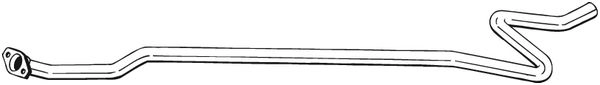 Выхлопная труба глушителя KLOKKERHOLM 950-009 2AI 2MF 1424287955