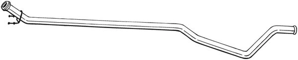 Выхлопная труба глушителя KLOKKERHOLM 1440730115 CCBJ UD 950-031