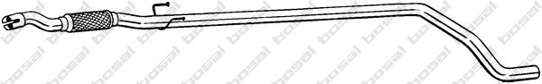 Выхлопная труба глушителя KLOKKERHOLM 950-043 T3 VZT 1424287963