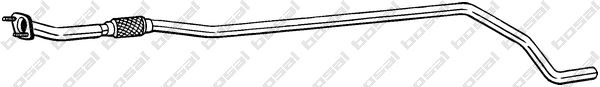 Выхлопная труба глушителя KLOKKERHOLM 30P CAG 950-047 1424287964 изображение 0