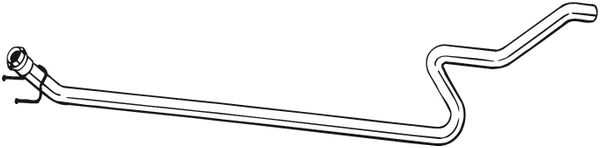 Выхлопная труба глушителя KLOKKERHOLM 950-081 N8QK4 9 1424287970 изображение 0