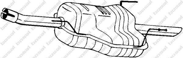 Глушитель KLOKKERHOLM 185-481 1425001249 V TKVTL изображение 0