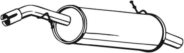 Глушитель KLOKKERHOLM 190-073 1425001293 GOUN N