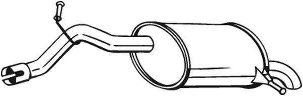 Глушитель KLOKKERHOLM 190-195 2QG 3R 1440730901