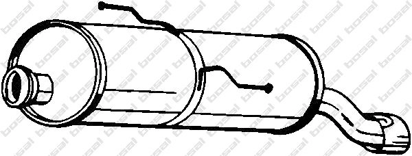 Глушитель KLOKKERHOLM YC8 FFC 190-503 1425001331 изображение 0