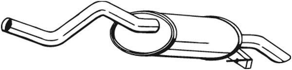 Глушитель KLOKKERHOLM H GM4BYF 1425001385 200-447 изображение 0