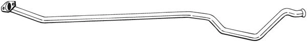 Выхлопная труба глушителя KLOKKERHOLM 989-997 SQ21 Q 1440730355