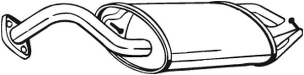 Глушитель KLOKKERHOLM 228-075 PQDO 7 1440731038