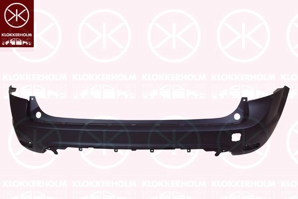 Бампер KLOKKERHOLM 1440731151 2533954 WHI3B1 O