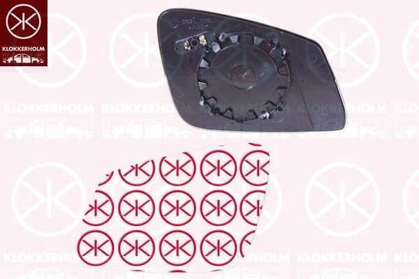 Зеркальный элемент, стекло зеркала KLOKKERHOLM 6VO PN0 1424217177 00671063A1