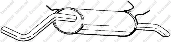 Глушитель KLOKKERHOLM 15 LZG0I 1425032539 280-817