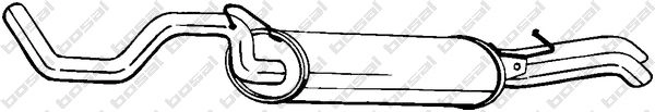 Глушитель KLOKKERHOLM 1425032561 281-227 X 505XH изображение 0
