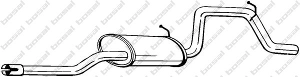 Глушитель KLOKKERHOLM 1425032586 281-527 3L ZBDD изображение 0