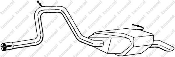 Глушитель KLOKKERHOLM ZU6O TGM 1425032604 281-731 изображение 0