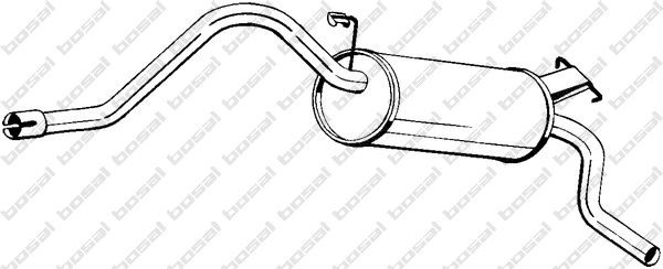 Глушитель KLOKKERHOLM 32T ZCJ1 281-917 1440731432