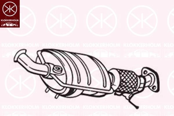Катализатор KLOKKERHOLM 1440733093 YERHQ Y 090-183