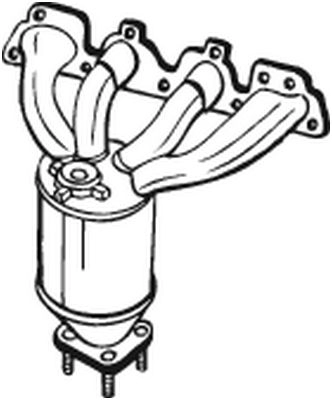 Катализатор KLOKKERHOLM KF GU8F 090-735 1424704710