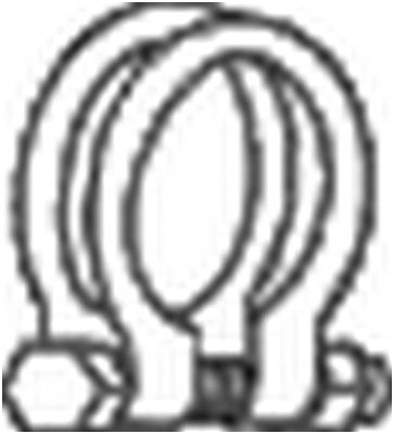 Крепление глушителя KLOKKERHOLM Y8 J7Q 250-445 1440733755 изображение 0