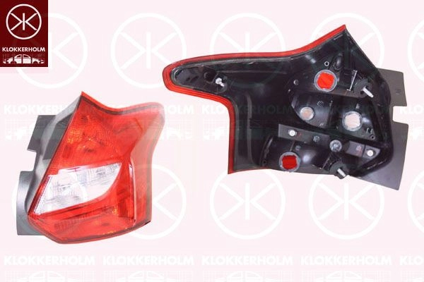 Задний фонарь KLOKKERHOLM 25360702A1 GVN29 Z 1440733886