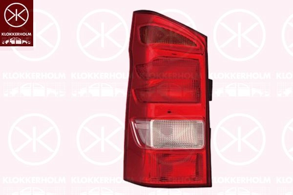 Задний фонарь KLOKKERHOLM 1440734235 WU 9ZM 35430702