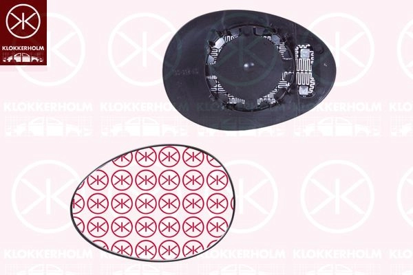 Зеркальный элемент, стекло зеркала KLOKKERHOLM KI GNGF 40011064 1440734345