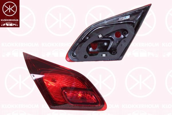Задний фонарь KLOKKERHOLM 1440734400 50530733 FO2 2HX