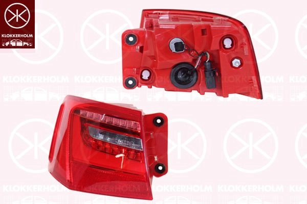 Задний фонарь KLOKKERHOLM 00320714 1440732710 AON6 A