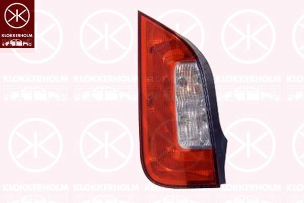 Задний фонарь KLOKKERHOLM 75030711A1 MO8M 2 1440734715