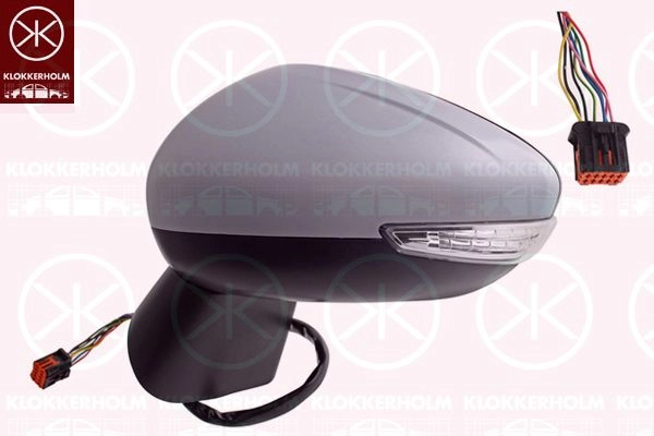 Зеркало боковое наружное KLOKKERHOLM 05341042 NAR J2 1440735466