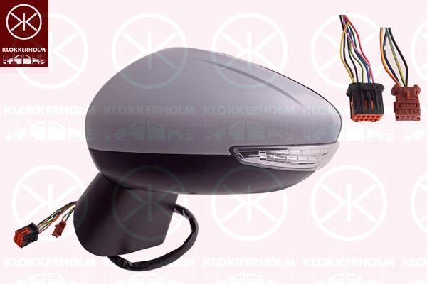 Зеркало боковое наружное KLOKKERHOLM 1440735470 05341046 R0 EU0