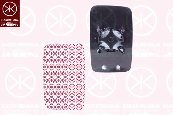 Зеркальный элемент, стекло зеркала KLOKKERHOLM 395 AS0 1424222562 95681060