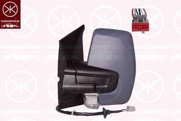 Зеркало боковое наружное KLOKKERHOLM E1W H19 1440735829 25011033