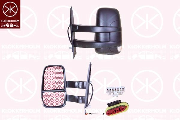 Зеркало боковое наружное KLOKKERHOLM O XG4UQ 30821046 1440736087