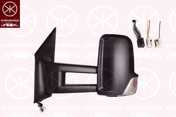 Зеркало боковое наружное KLOKKERHOLM 1440736310 35481045 QVT7R D