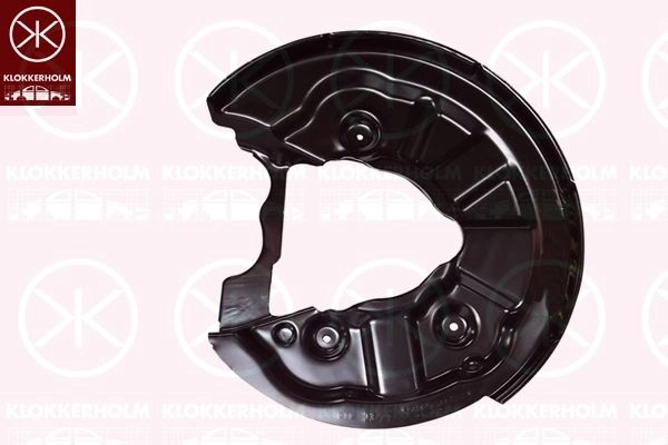 Кожух, щиток тормозного диска KLOKKERHOLM AWB69 S1 6614875 1440736701