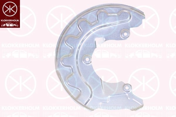 Кожух, щиток тормозного диска KLOKKERHOLM 163C BN4 7516378 1440736771