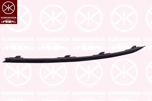 Накладка молдинг бампера KLOKKERHOLM 9531925 A ASZW 1440737079