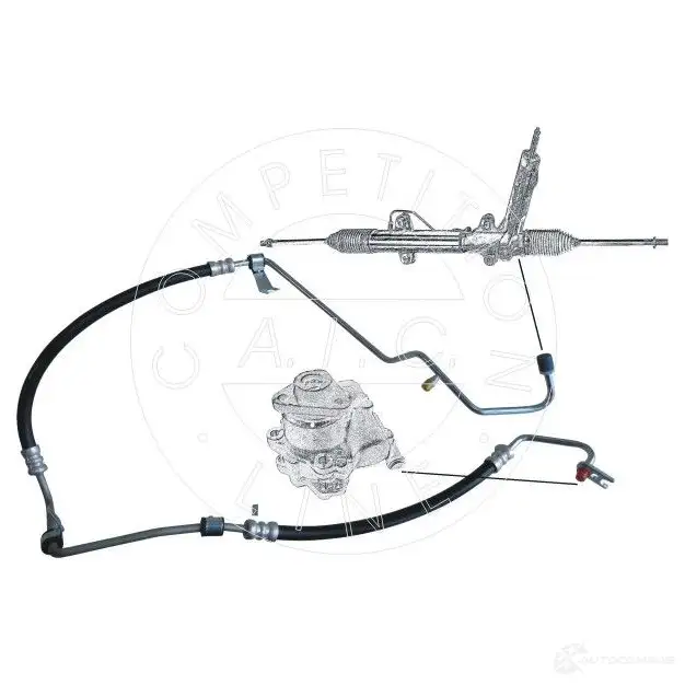 Шланг Гур A.I.C. COMPETITION LINE 55928 1437308337 326 A6A