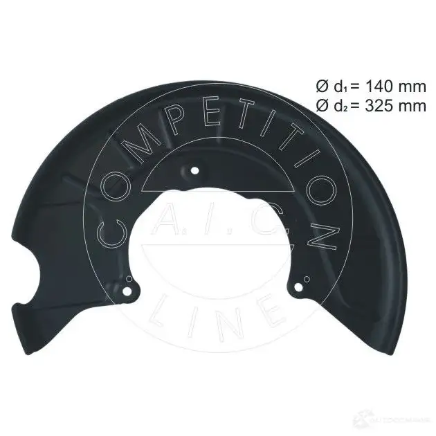 Щиток тормозного диска A.I.C. COMPETITION LINE ND5C K 54845 1437305059