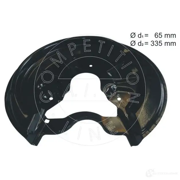 Щиток тормозного диска A.I.C. COMPETITION LINE KT 6Y2 1437305235 54847