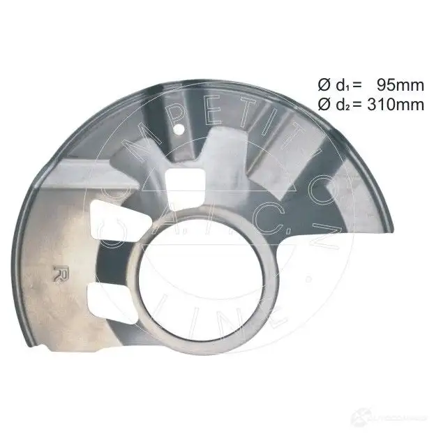 Щиток тормозного диска A.I.C. COMPETITION LINE 57614 KD N14K 1437305352