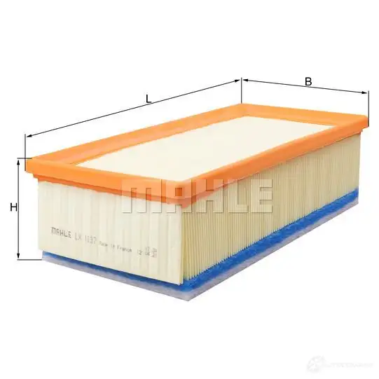 Воздушный фильтр KNECHT lx1837 F9PNFF 415380 7 0341769 изображение 0