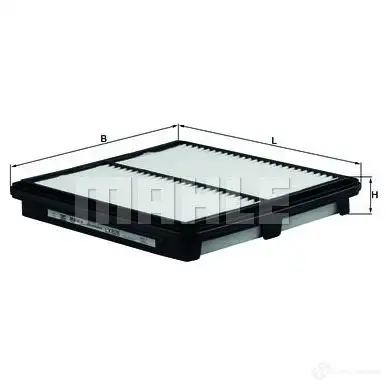 Воздушный фильтр KNECHT 416201 lx828 7987895 0 WDL02N