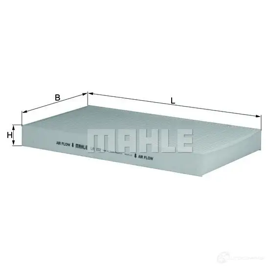 Воздушный фильтр KNECHT lx656 015V52 416049 7961854 7