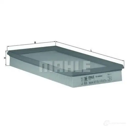 Воздушный фильтр KNECHT 79605 213 1423212496 lx633 DICOO