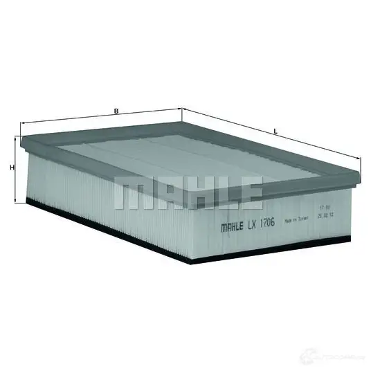 Воздушный фильтр KNECHT 415175 EXH0LI 7705422 4 lx128 - Изображение 1